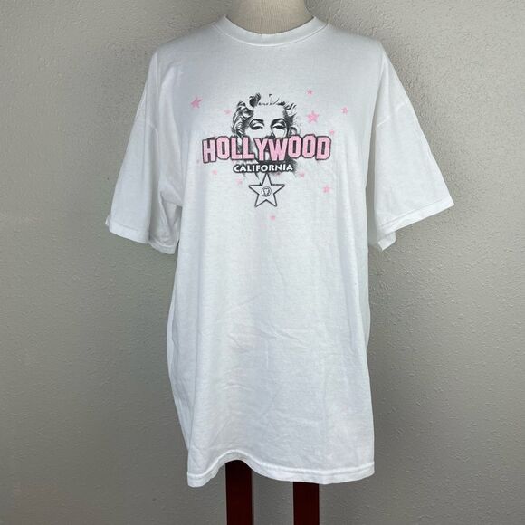 Marilyn Monroe Hollywood California T-Shirt Size XL EUC - Picture 1 of 6
